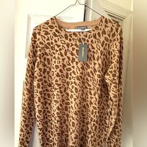 Style & Co Women's Fine Gauge Crewneck Long-Sleeve Sweater. M